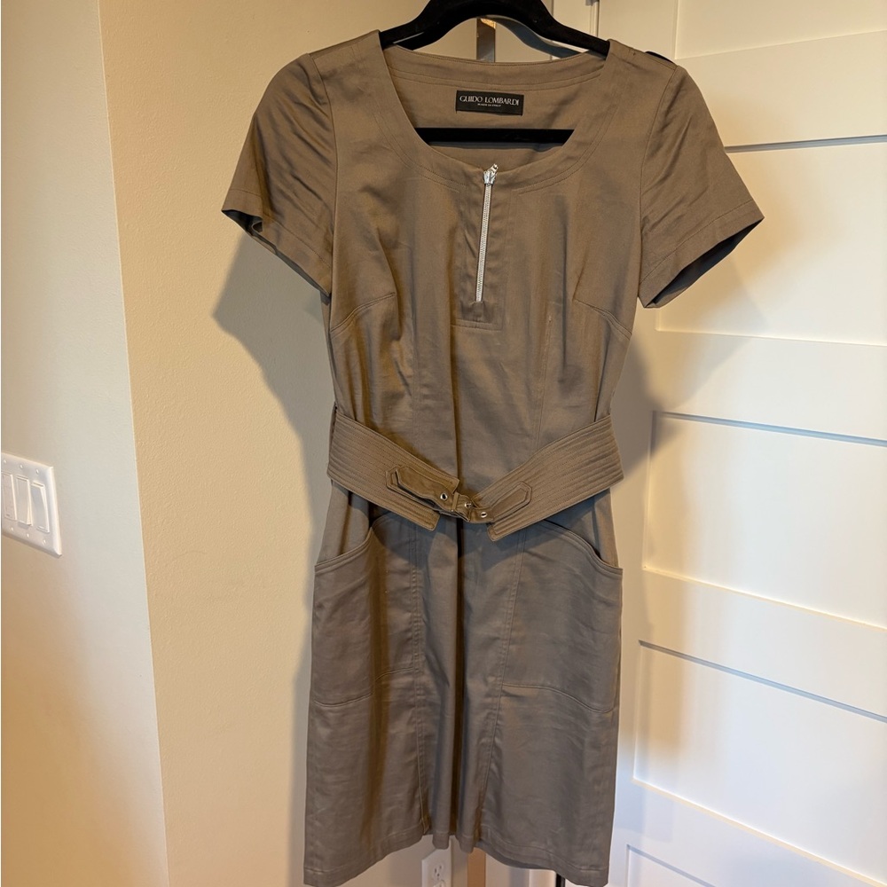 Guido Lombardi Made In Italy Dress. Size 38 Like A U.S. Size 4. Excellent Cond.